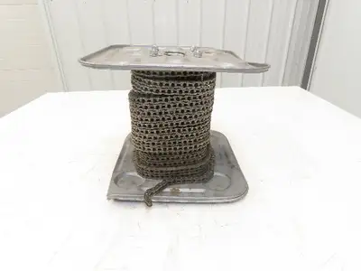 Daido Kogyo DID-35F Sharp Top Conveyor Roller Chain #35 Serrated 115Ft Roll