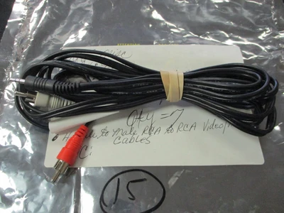Used various Video and Audio Cables (QTY 7)