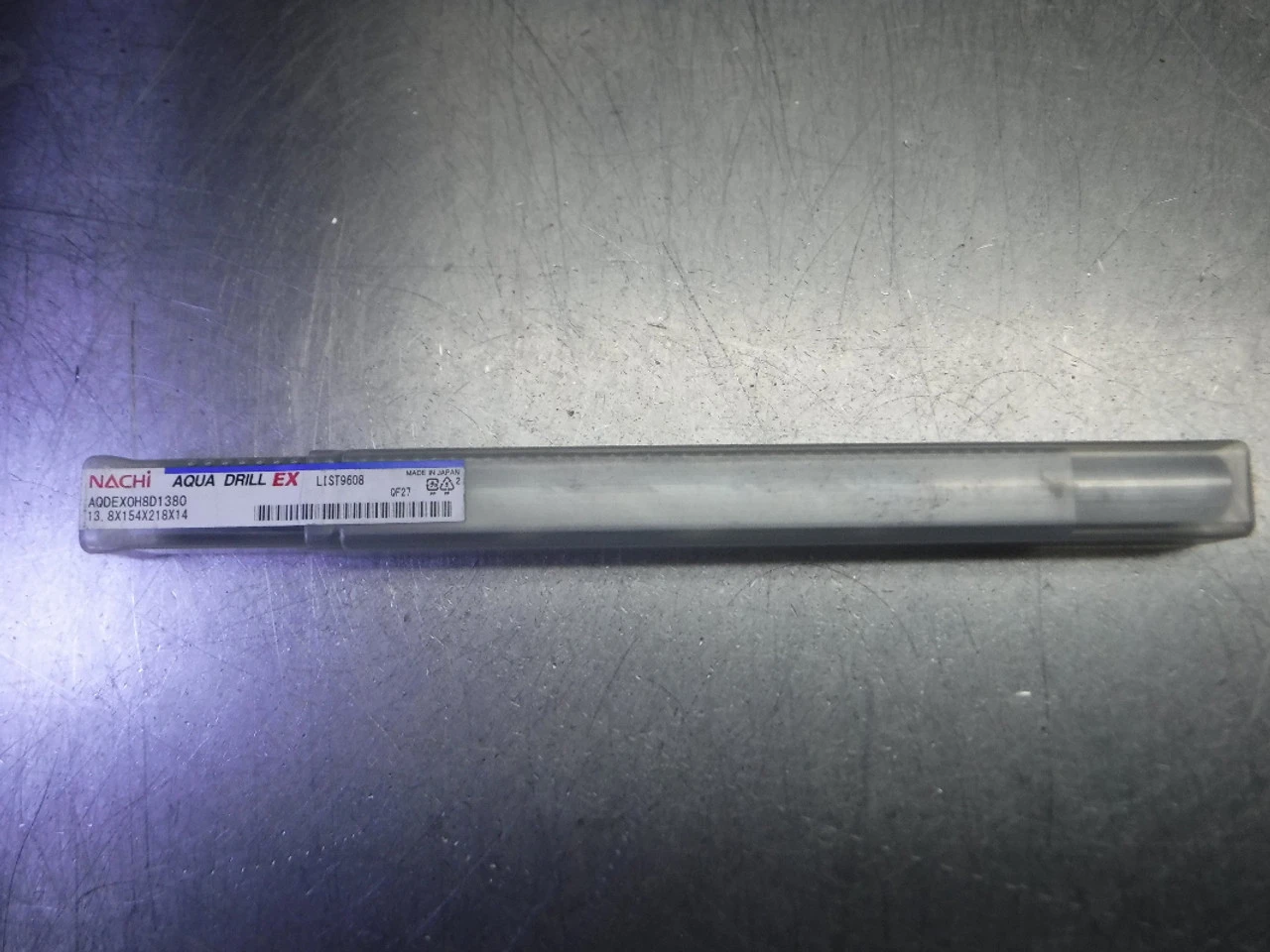 Nachi 13.8mm Coolant Thru Carbide Drill 14mm Shank AQDEXOh8d1380 (LOC3409)