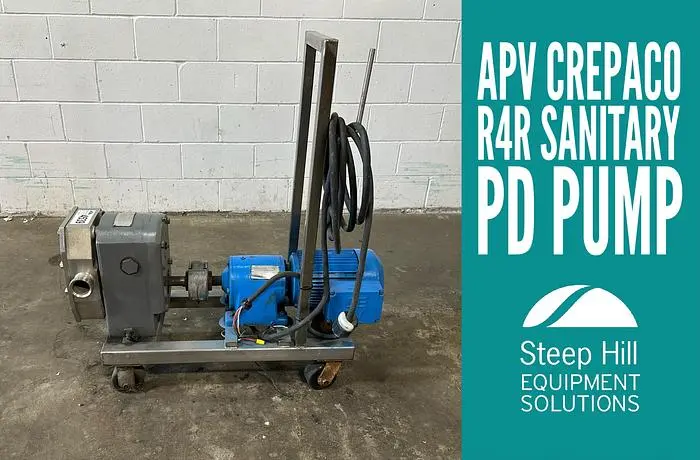 Used APV-CREPACO R4R Positive Displacement Pumps | Steep Hill Equipment Solutions #772559