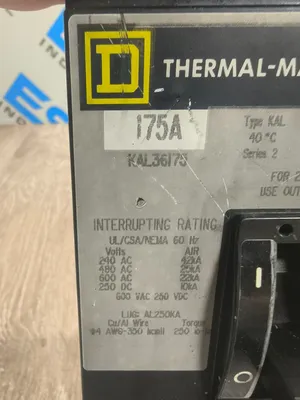 USED SQUARE-D KAL36175