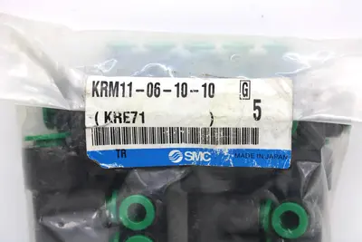 SMC KRM11-06-10-10 Flame Resistant One-Touch Fittings Manifold - Pack of 5