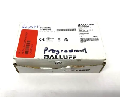 New | in-Stock Balluff Standalone HF Reader 13.56 MHz BIS00W2 PLC Processors Michigan US | Maverick Industrial Sales #1398810