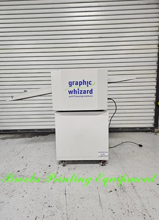 Used GRAPHIC WHIZARD PT 330 S Miscellaneous Printing & Paper Equipment North Carolina US | BROOKS PRINTING EQUIPMENT #395321