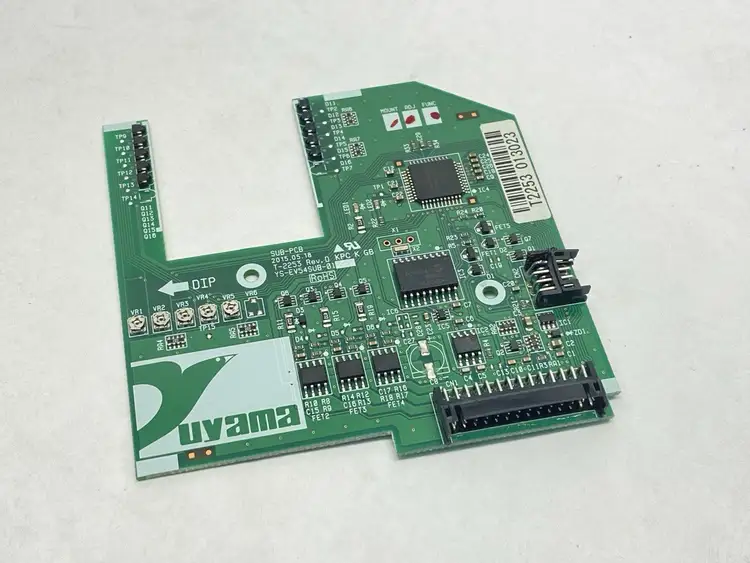 Used Uyama SUB-PCB KPC K GB Circuit Board YS-EV54SUB-01 Printed Circuit Boards (PCB) Michigan US | Maverick Industrial Sales #1391740