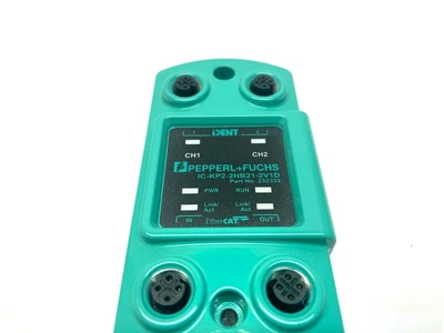 Used Pepperl IC-KP2-2HB21-2V1D PLC Input & Output Michigan US | Maverick Industrial Sales #1391322