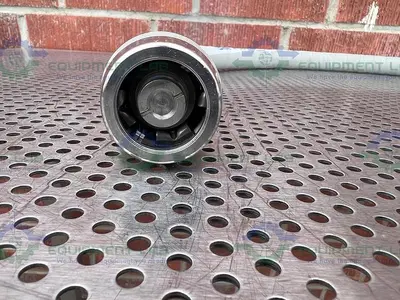 USED SANI TECH 35" GR-FDA HOSE W/ SWAGELOK QUICK CONNECT STAINLESS STEEL FITTING