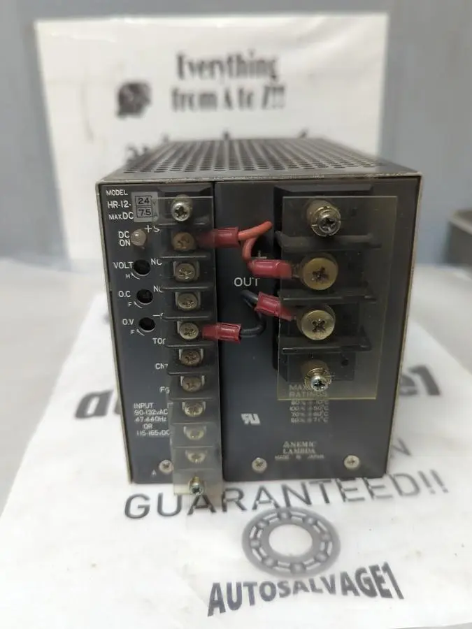 New | in-Stock TDK HR-12 Miscellaneous Equipment (Electrical & Power) | Surplus Asset Holdings #1199388