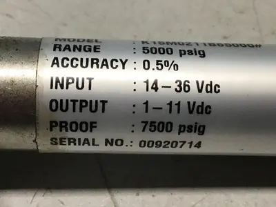 USED ASHCROFT K15M0211B65000