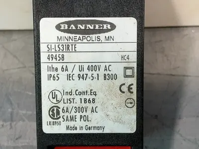 Used BANNER ENGINEERING SILS31RTE Relays & Switches Ohio US | HGR 24 #1572208