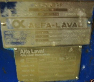 Alfa-Laval NX 418B-31G sanitary decanter centrifuge, 316SS.