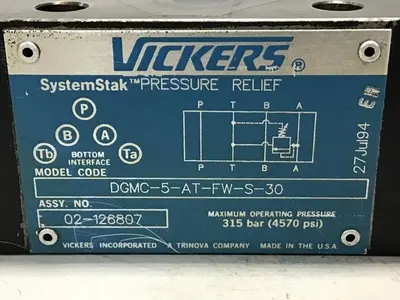 USED VICKERS DGMC-5-AT-FW-S-30