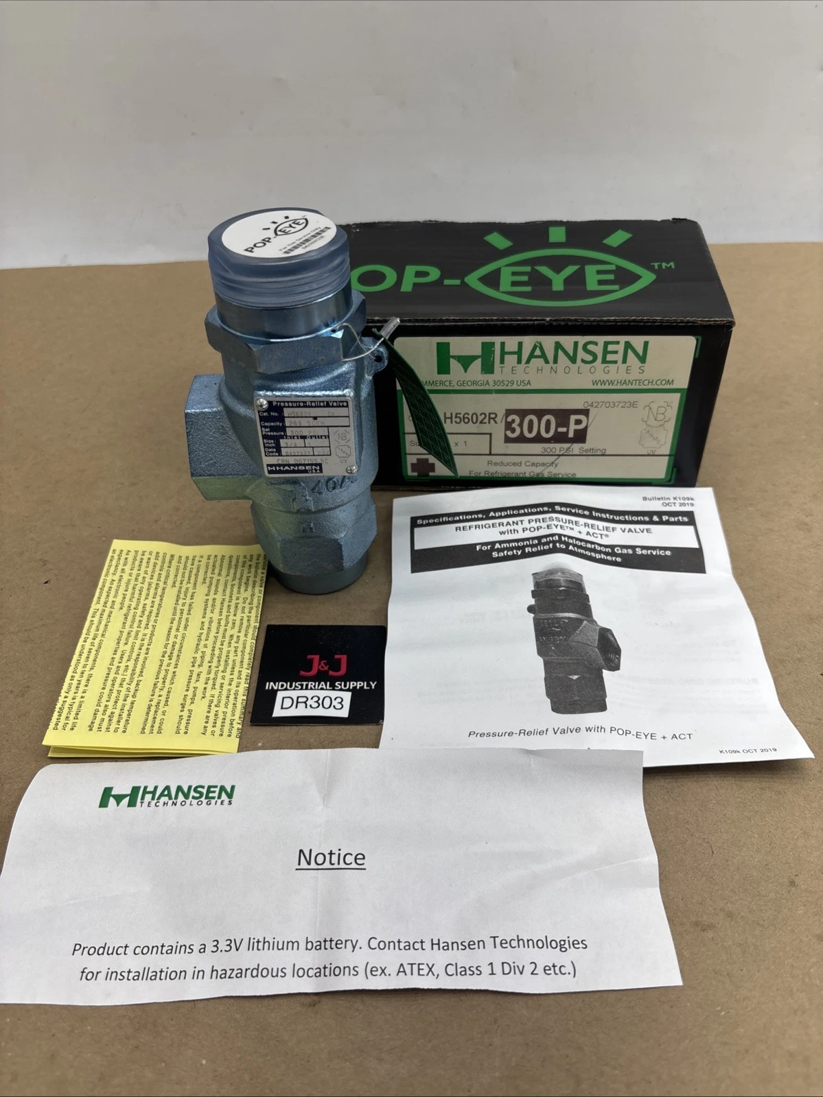 NEW Hansen/Pop Eye H5602R