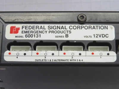 Used FEDERAL SIGNAL _UNKNOWN_ AC/DC Power Supplies Texas US | OCO Industrial #1683945