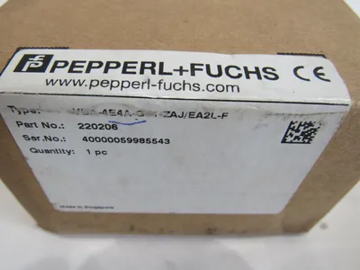 NEW PEPPERL+FUCHS 220206 SENSOR MODULE VBA-4E4A-G11-ZAJ/EA2L-FM