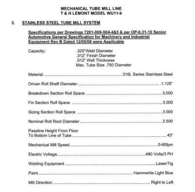 USED 2009 T & H WU11-9