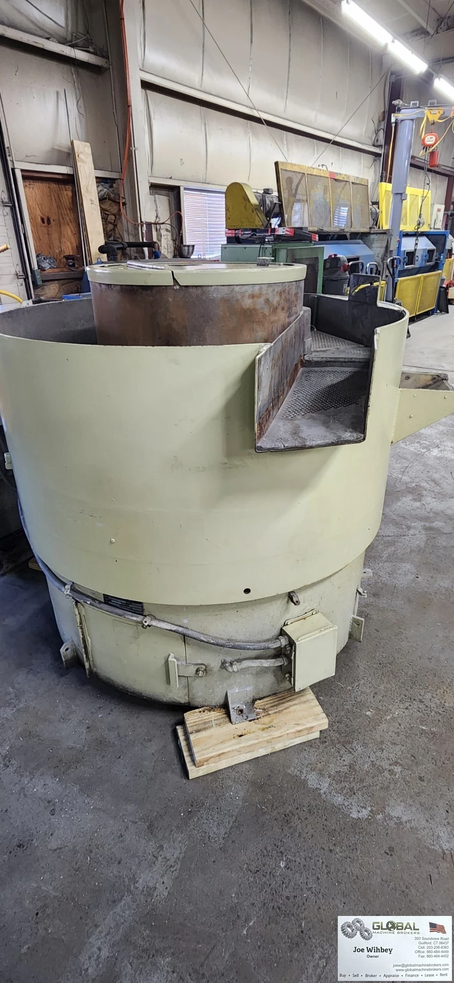 Rosemont RD-12-10 Vibratory Cob Dryer w/ Heater Steel Liner