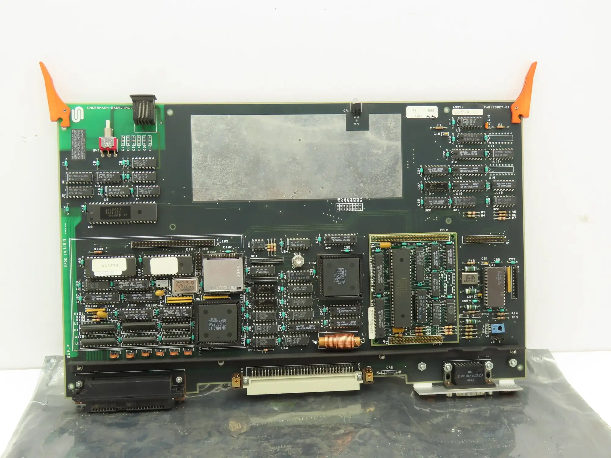 Ungermann Bass 26594-01 Printed Circuit Board Intel W/i960 PCB