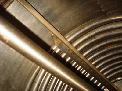 520 L S/S Limpet Coiled Reactor, Flp