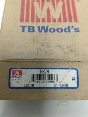 New | in-Stock TB WOOD'S 5S78 Parts Ohio US | Surplus Asset Holdings #1508209