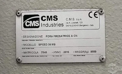 USED 2016 CMS BREMBANASPEED MB-36