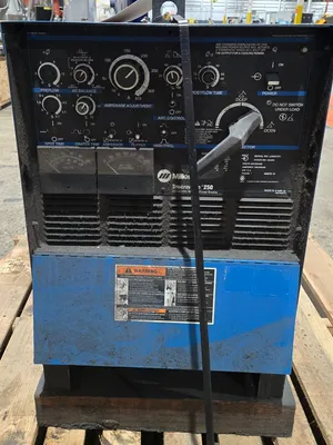 USED MILLER SYNCROWAVE 250 ARC WELDER