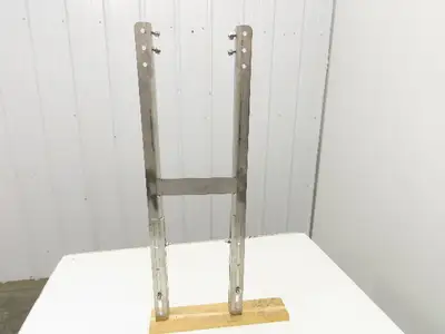 8" Tabletop Conveyor Stainless Leg Support H-Stand 32"-42" Adj Height