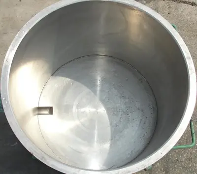 SPC6799  Mixer and Blender 125 gallon Ross change can Stainless Steel 39.25" inside diameter 31.5" inside height