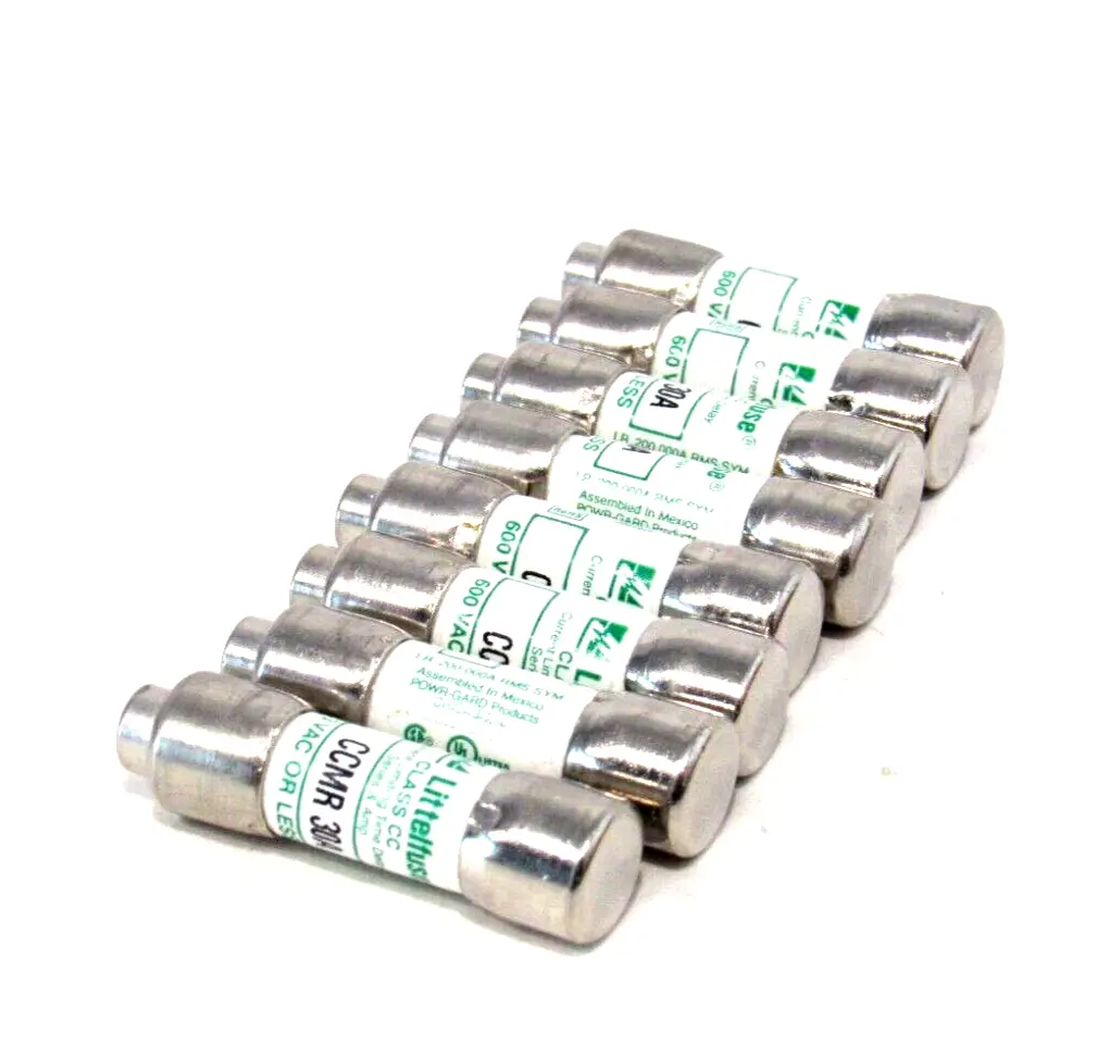 LOT OF 8 NEW LITTELFUSE CCMR-30A FUSES CCMR30A