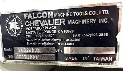 2008 CHEVALIER FSG-1632ADII Reciprocating Surface Grinders | CNC EXCHANGE (11)