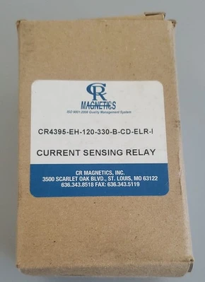 NEW CR Magnetics CR4395-EH-120-330-B-CD-ELR-I