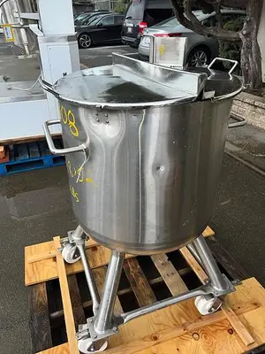 Tank, 26 Gallon (100-Liter), 316L Stainless Steel, Jacketed, Precision Stainless #S745108