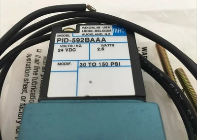NEW MAC VALVES PID-592BA