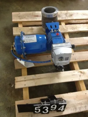 Neles Jamesbury 4"-150 V-Ball Control Valve