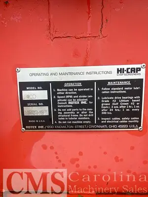 USED ROTEX HICAP 2100 SCREEN