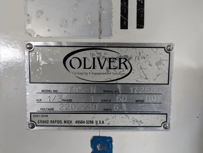 USED OLIVER PRODUCTS COMPANY 705-N