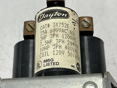 USED DAYTON 3X752E