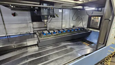 Used 2014 Doosan VM 960L, Fanuc control, Box Ways, #50 Taper, CTS, Vertical Machining Centers New Jersey US | Machinery Values #1371719