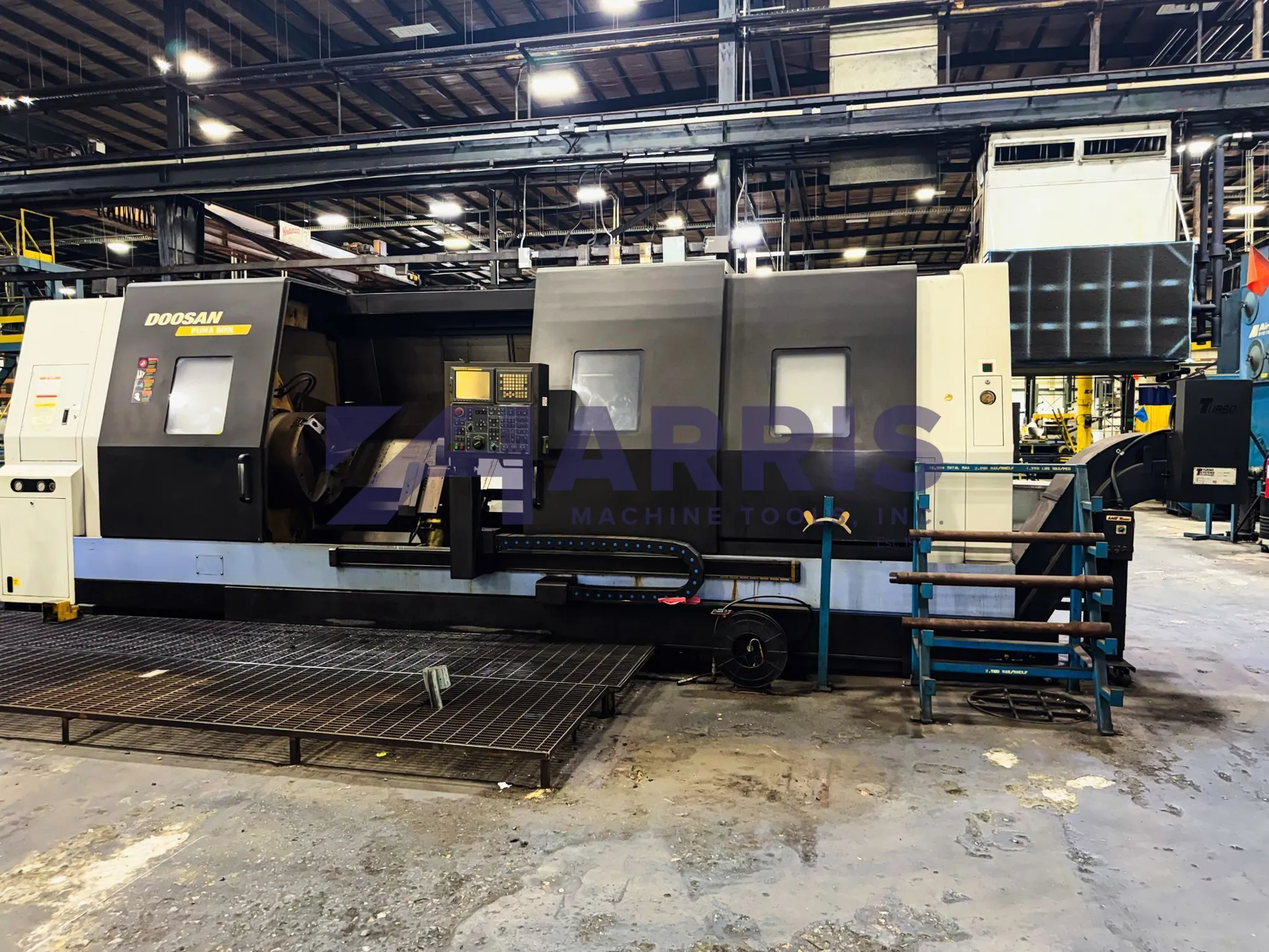 Used 2008 DOOSAN PUMA 800L CNC Lathes Texas US | Harris Machine Tools, Inc. #1352876