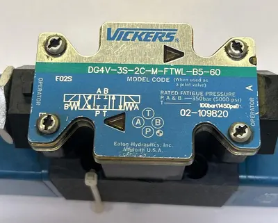 Used VICKERS DG4V-3S-2C-M-FTWL-B5-60 Solenoid Valves | Surplus Asset Holdings #1204221