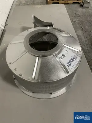USED Vector 8 Liter Coating Pan for Vector LDCS-3, S/S