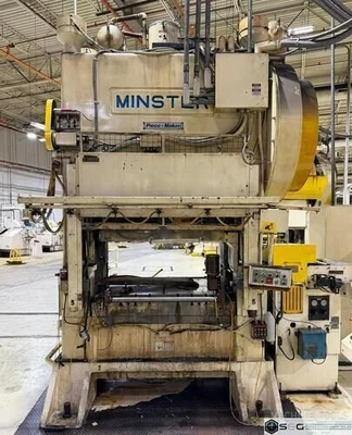 Used 1996 MINSTER P2-150-60 PIECEMAKER Straight Side Presses Michigan US | S & G Press and Machinery Sales #1371224