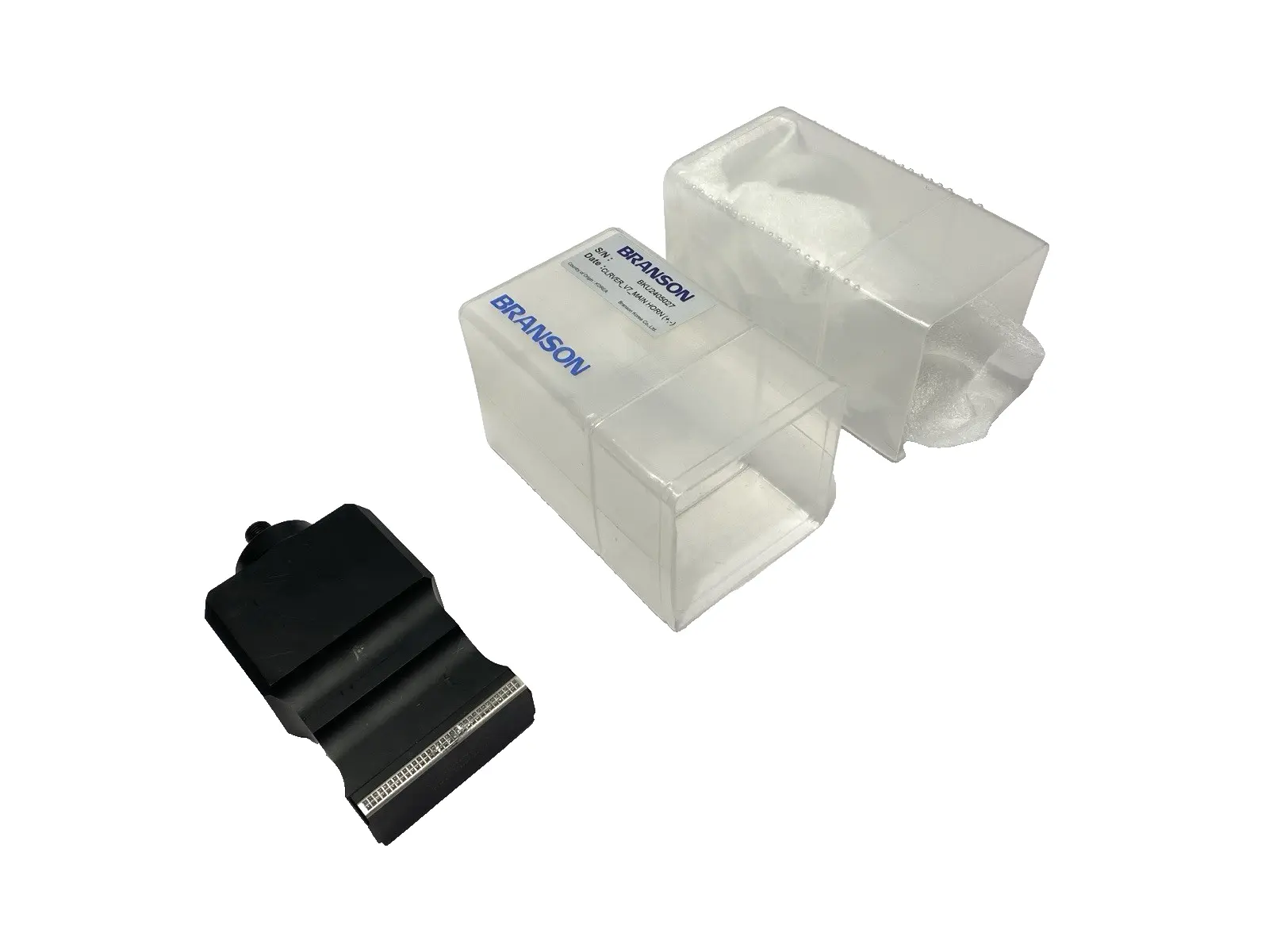 USED BRANSON ULTRASONIC WELDING KNURLED SEALING HORN