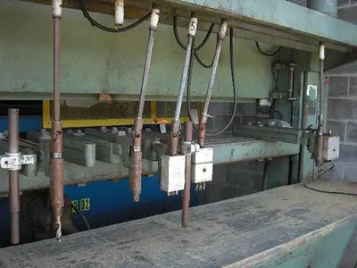 CEMCO 10 FT MULTI-SPINDLE VERTICAL AND HORIZONTAL BORING MACHINE