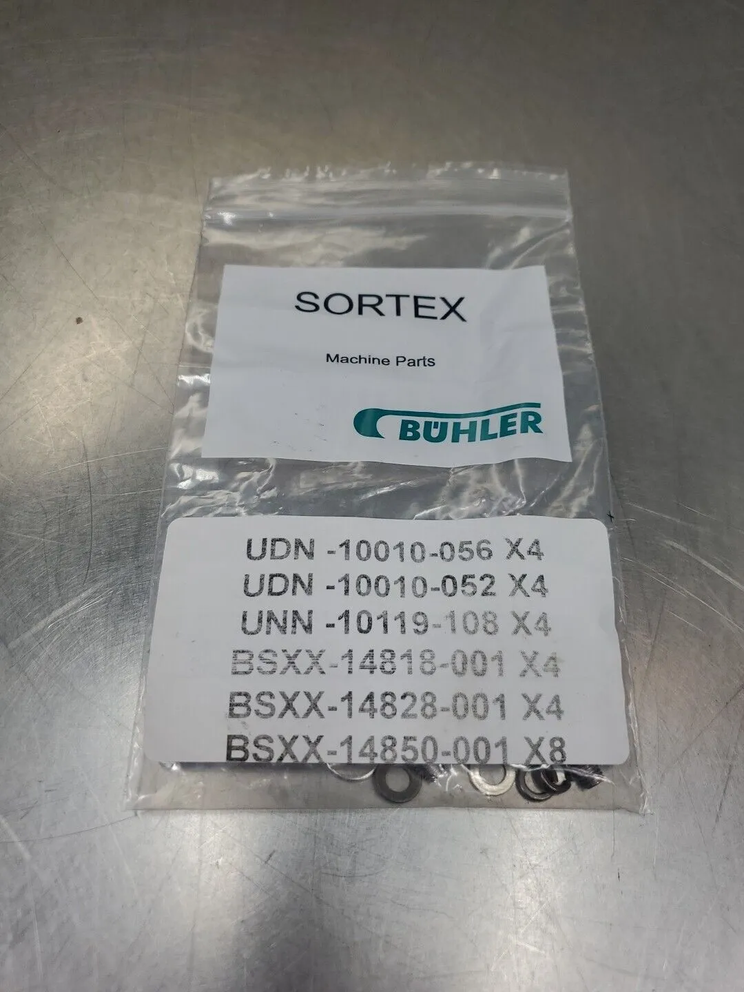 Búhler UDN/BSSXX SORTEX Machine Parts ***See Description*** 5E-27