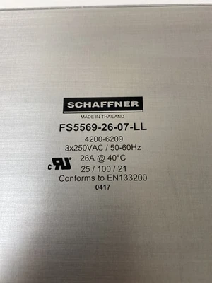 NEW Schaffner FS5569-26-07-LL