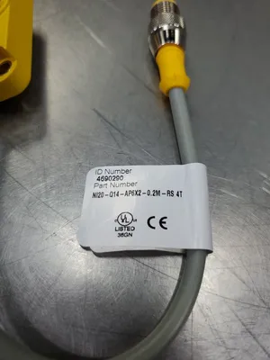 Turck NI20-Q14-AP6X2-0.2M-RS 4T 10-30VDC 200mA Sensor Module. 5E-20