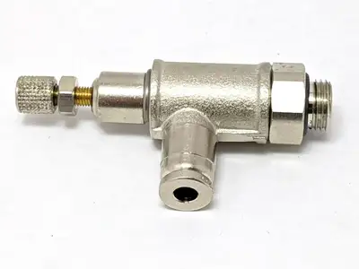 USED NUMATICS WORLD THREAD FLOW CONTROL VALVE 5/32” TUBE 1/8”