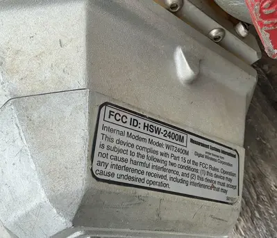 50,000 LBS MSI MODEL #6260CS TRANS-WEIGH WIRELESS CRANE SCALE: YOBRO #24762