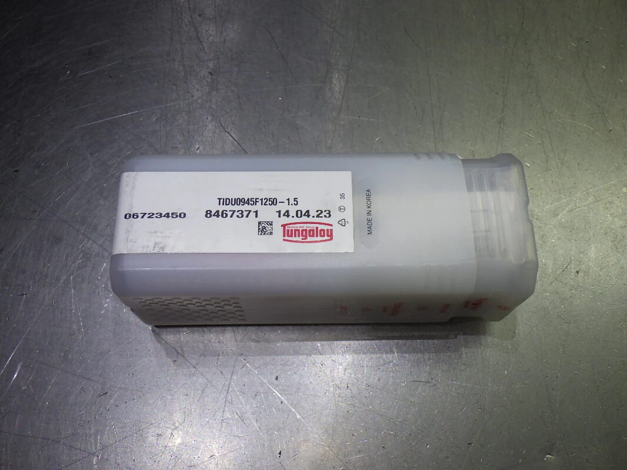 Tungaloy .9449-.9803" Coolant Thru Drill 1.25" Shank TIDU0945F1250-1.5 (LOC999A)
